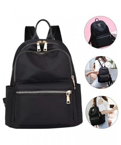 2pcs Backpack Shoulders Bag Large Capacity Black Purse for Women Crossbody Wallets for Women Zip Around Wallets for Women Wom...