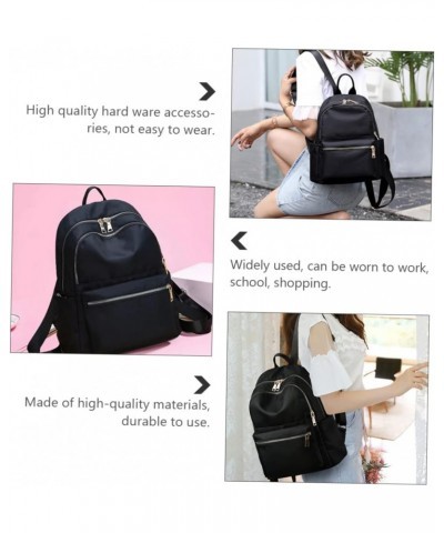 2pcs Backpack Shoulders Bag Large Capacity Black Purse for Women Crossbody Wallets for Women Zip Around Wallets for Women Wom...