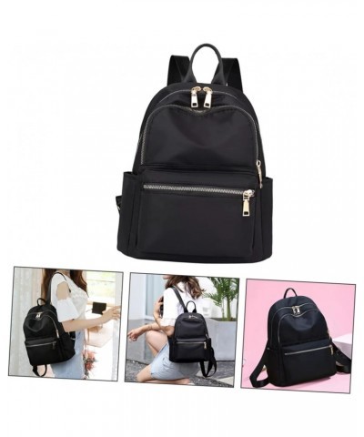 2pcs Backpack Shoulders Bag Large Capacity Black Purse for Women Crossbody Wallets for Women Zip Around Wallets for Women Wom...