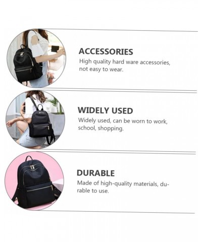 2pcs Backpack Shoulders Bag Large Capacity Black Purse for Women Crossbody Wallets for Women Zip Around Wallets for Women Wom...