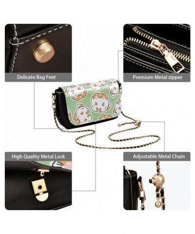 Crossbody Bags for Women Trendy Women's Black Shoulder Bag Small PU Leather Flap Cross Body Bag Handbags Pattern11 $21.31 Cro...