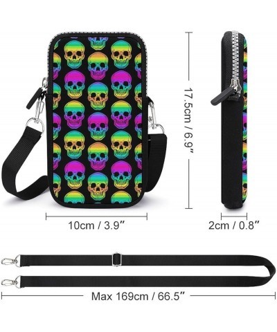 Cell Phone Hiking Multifunctional Carry Case Pouch Credit Card Jewelry Bag Pattern 277 $9.44 Crossbody Bags