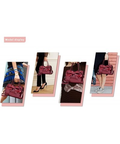 Satchel Purses and Handbags for Women Shoulder Tote Bags Yellow K025 1 Wine Red $40.45 Totes