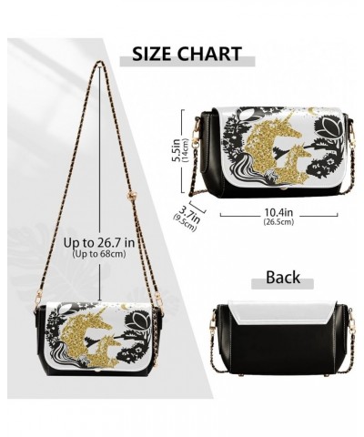 Crossbody Bags for Women Trendy Women's Black Shoulder Bag Small PU Leather Flap Cross Body Bag Handbags Pattern25 $23.36 Cro...