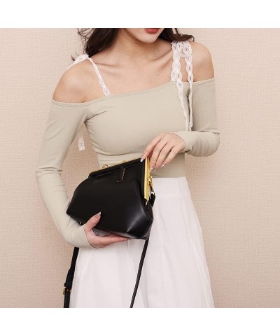 Women's Crossbody Handbags Clutch Purses PU Leather tote bag Shoulder Bag with Adjustable Shoulder Straps Khaki $21.59 Totes