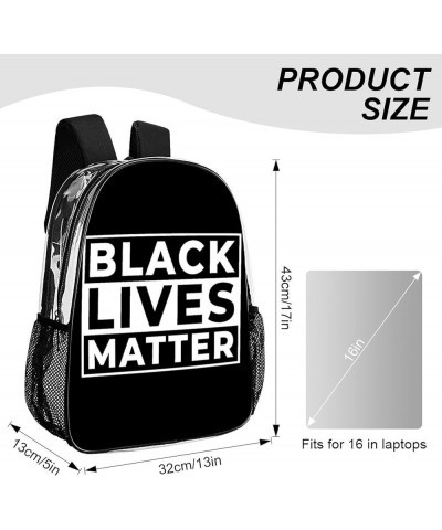 Sport Softball Black Baseball American Clear Backpack Heavy Duty Clear Backpack for Sport Event Concert Festival Pattern224 O...