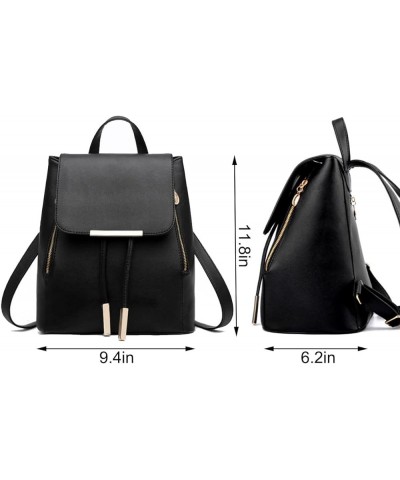 Backpack Purse for Women Fashion Handbags and Shoulder Bag PU Leather Designer Travel Bag(Wine) Wine $19.97 Backpacks