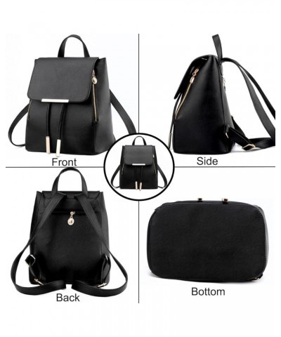 Backpack Purse for Women Fashion Handbags and Shoulder Bag PU Leather Designer Travel Bag(Wine) Wine $19.97 Backpacks