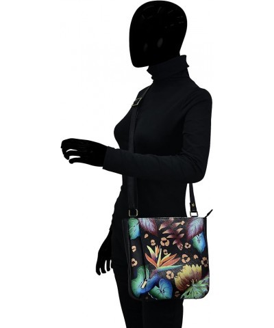 Medium Crossbody Tropical Dreams Black $32.75 Crossbody Bags