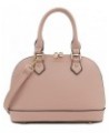 Zip-Around Saffiano Classic Dome Satchel Dusty Pink $28.30 Satchels