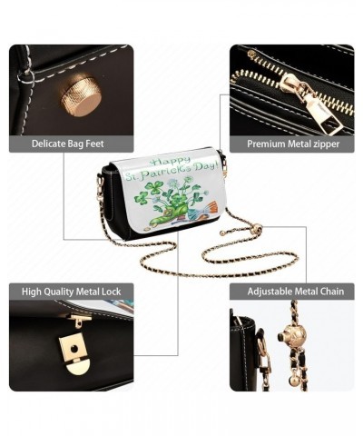 Crossbody Bags for Women Trendy Women's Black Shoulder Bag Small PU Leather Flap Cross Body Bag Handbags Pattern15 $17.21 Cro...