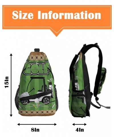 Sling Bag Crossbody Bag for Women Men Traditional Chinese New Year Lion Dance Yellow Texture Waterproof Hiking Backpack Light...