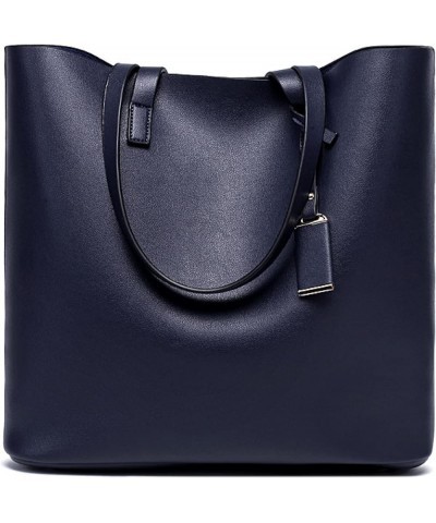 Women's mother's bag, women's bag, European and American PU shoulder bag Dark Gray $24.73 Shoulder Bags