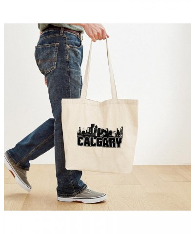 Philadelphia Skyline Tote Bag Natural Canvas Tote Bag, Cloth Shopping Bag Calgary Skyline Tote Bag $8.79 Travel Gear