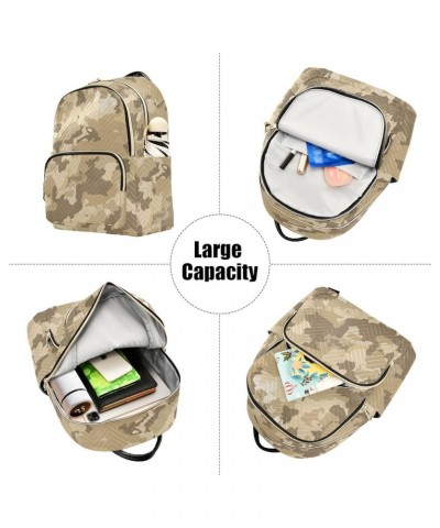 Green Tie Dye Camouflage Backpack Purse for Women Lightweight Back Pack Casual Daypack Travel Shoulder Bag Bookbag - S Medium...