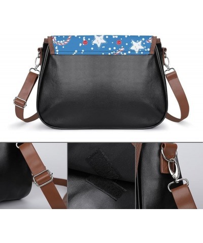 Women's Vintage Crossbody Bag Fashion Shoulder Bag Purse With Adjustable Strap Color1253 $21.98 Totes