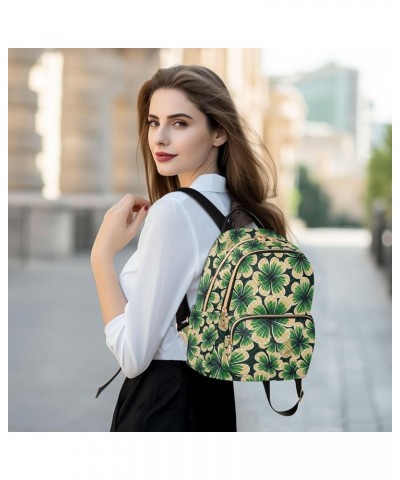 Grass Illustration Fashion Travel Backpack for Women Multi Pockets Lightweight Purse for Women-M Multicolor Medium $15.40 Bac...