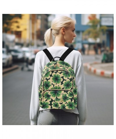 Grass Illustration Fashion Travel Backpack for Women Multi Pockets Lightweight Purse for Women-M Multicolor Medium $15.40 Bac...