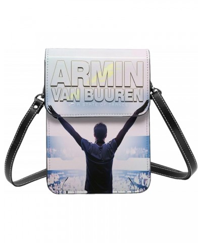 Armin Music Van Singer Buuren Small Cell Phone Purse Cell Phone Purse Clutch Handbag For Womens Female Black $15.88 Crossbody...