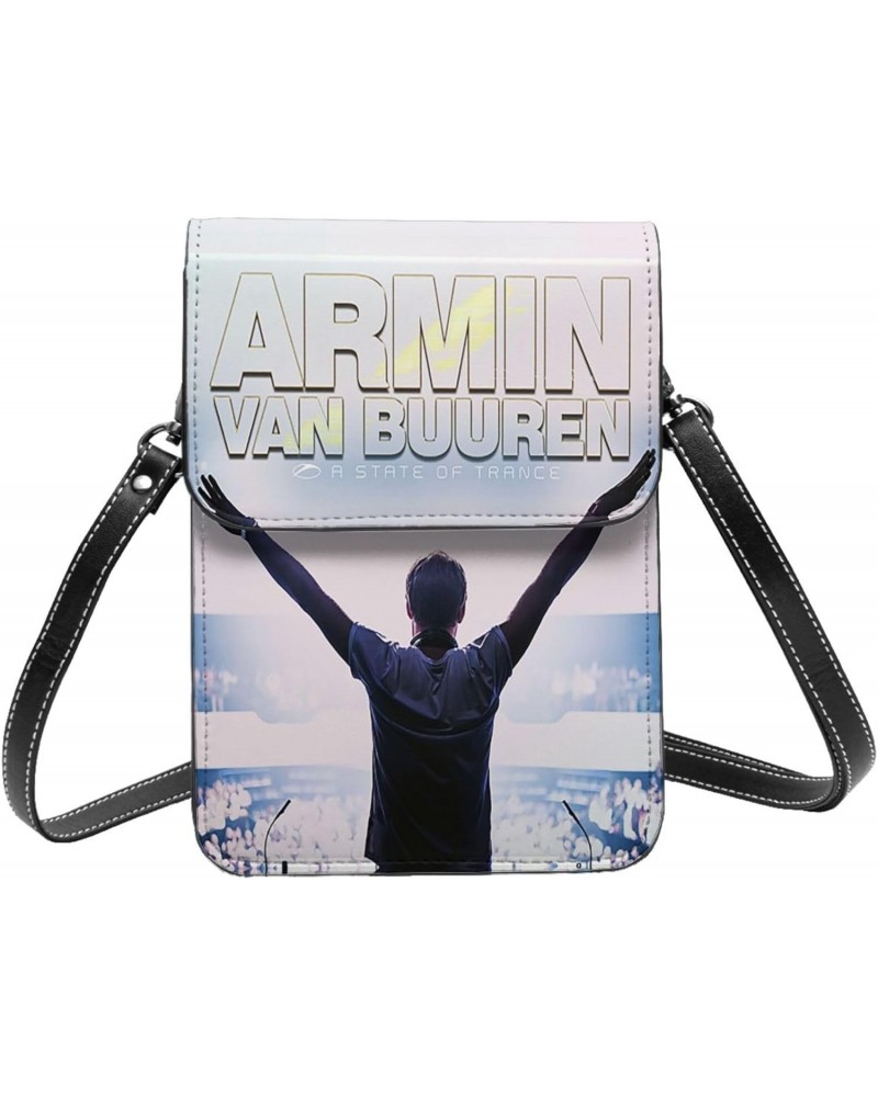 Armin Music Van Singer Buuren Small Cell Phone Purse Cell Phone Purse Clutch Handbag For Womens Female Black $15.88 Crossbody...