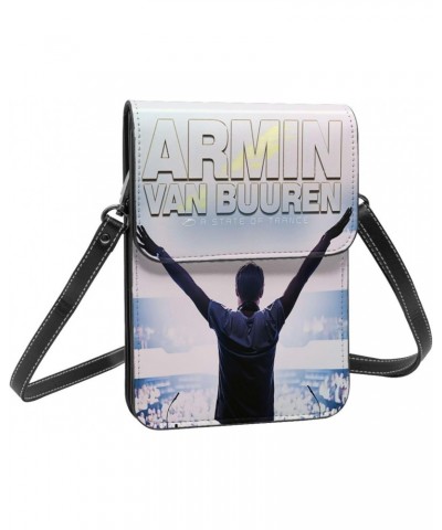 Armin Music Van Singer Buuren Small Cell Phone Purse Cell Phone Purse Clutch Handbag For Womens Female Black $15.88 Crossbody...