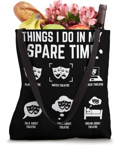 Embrace Your Drama with Theatre and Musical Vibes Tote Bag $13.25 Totes