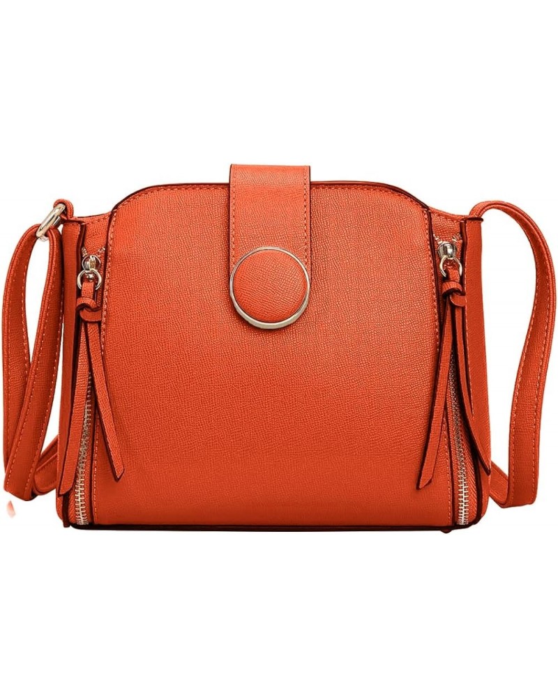 Lightweight Medium Crossbody Bag, Crossbody Purse Shoulder Bag for Women with Adjustable Strap Coral $11.34 Crossbody Bags