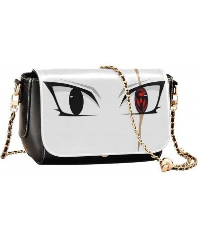 Crossbody Bags for Women Trendy Women's Black Shoulder Bag Small PU Leather Flap Cross Body Bag Handbags Pattern6 $24.59 Cros...