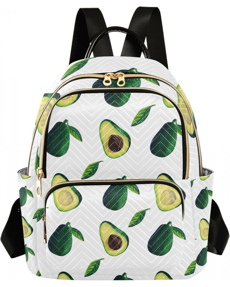 Women Backpack Avocado Flower Pineapple Gold Gorgeous Lemon Ladybug Flower Lemon Flower Ladybug Avocado Anti-Theft Travel Bac...