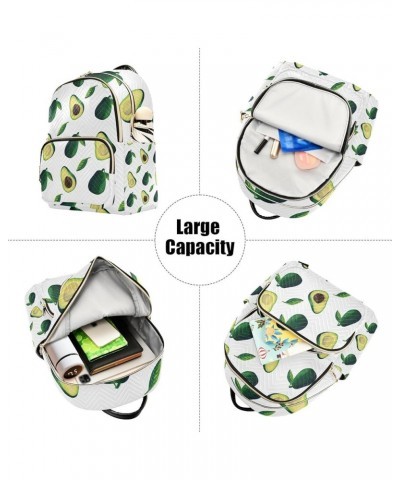 Women Backpack Avocado Flower Pineapple Gold Gorgeous Lemon Ladybug Flower Lemon Flower Ladybug Avocado Anti-Theft Travel Bac...