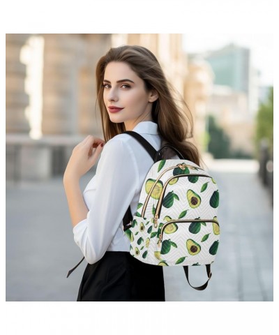 Women Backpack Avocado Flower Pineapple Gold Gorgeous Lemon Ladybug Flower Lemon Flower Ladybug Avocado Anti-Theft Travel Bac...