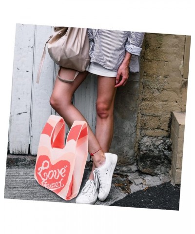 2pcs Lady Bags Polyester Summer Woman Pinkx3pcs $12.41 Totes