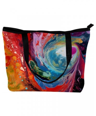 The Tote Bag For Women,Purses For Women,Handbags For Women,Abstract Watercolor Paint Colored Handbags $11.33 Totes