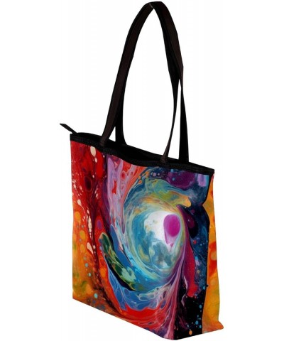 The Tote Bag For Women,Purses For Women,Handbags For Women,Abstract Watercolor Paint Colored Handbags $11.33 Totes