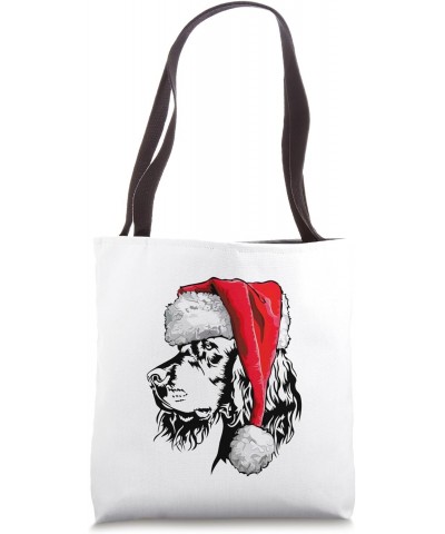 Funny Santa Gordon Setter Christmas dog mom dog Tote Bag $10.92 Totes