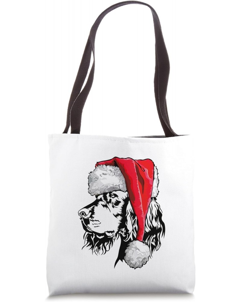 Funny Santa Gordon Setter Christmas dog mom dog Tote Bag $10.92 Totes