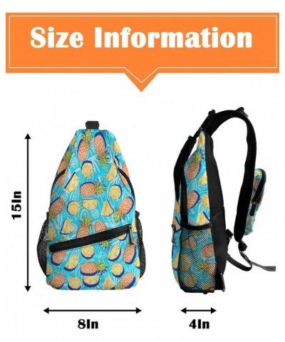 Sling Bag Crossbody Sling Backpack Waterproof Chest Bag Daypack Shoulder Bag for Hiking Walking Travel Summerplr6516 $16.24 C...