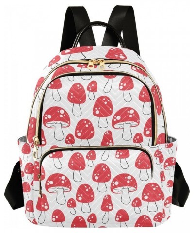 Small Backpack for Women Travel Bag Mushrooms Cute Style Daypack Purse Fashion Shoulder Bag Rucksack Small B40 $11.70 Backpacks