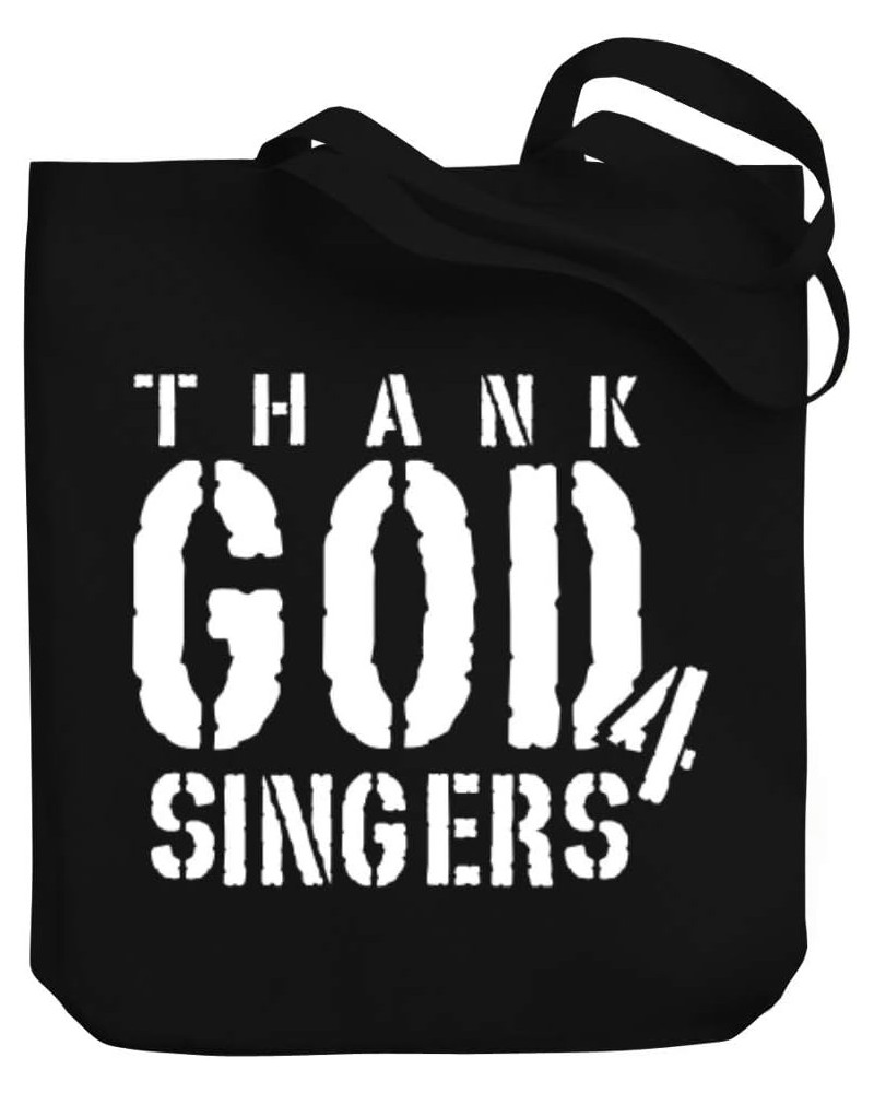 Thank god for Singers Canvas Tote Bag 10.5" x 16" x 4 $18.40 Totes