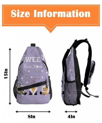 Crossbody Bags for Men Women Waterproof Sling Bag Shoulder Chest Bag Backpack Daypack for Hiking Travel Sports Running Gnomer...