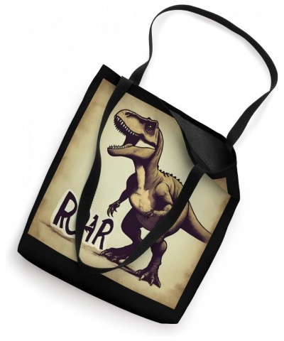 T-Rex Roar Brown Tote Bag $13.23 Totes