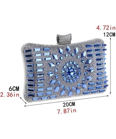 Rhinestones Women Bags Hollow Out Style Fashion Evening Bags Chain Shoulder Handbags Party Wedding Day Clutch Purse Ym3108bla...