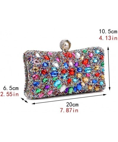 Rhinestones Women Bags Hollow Out Style Fashion Evening Bags Chain Shoulder Handbags Party Wedding Day Clutch Purse Ym3108bla...