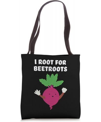 Beets Funny Vegan Vegetable Design Tote Bag $10.25 Totes