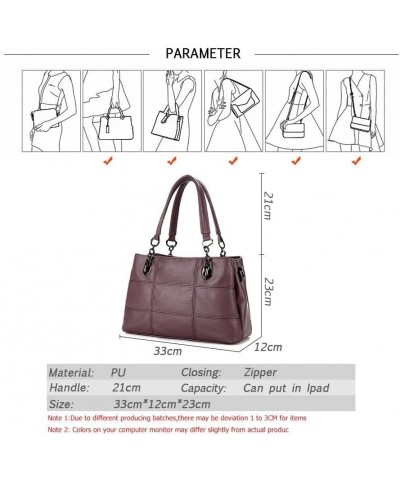 Women Handbags Shoulder Bags, Satchel Tote Bag, Fashion Women Bag Luxury PU Leather Shoulder Bags Large Ladies Bags Handbags ...