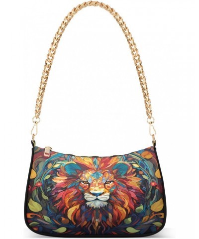 Shoulder Bags for Women Lion7 Hobo Tote Handbag Small Clutch Purse with Zipper Closure $15.50 Shoulder Bags