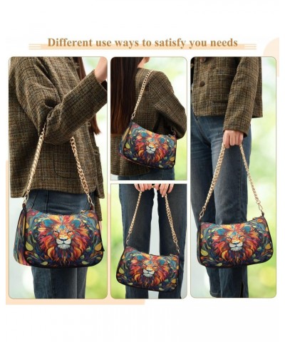 Shoulder Bags for Women Lion7 Hobo Tote Handbag Small Clutch Purse with Zipper Closure $15.50 Shoulder Bags