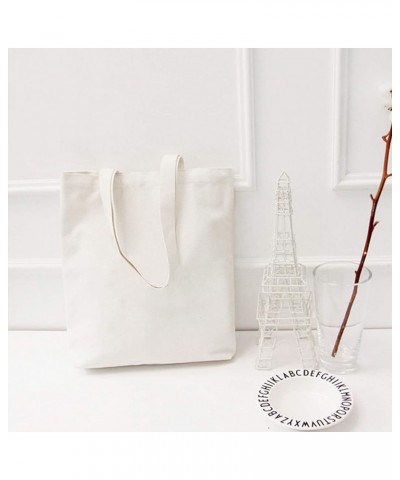 Customize Your Own Personalized Canvas Tote Bag on One Side 24 White $36.34 Totes