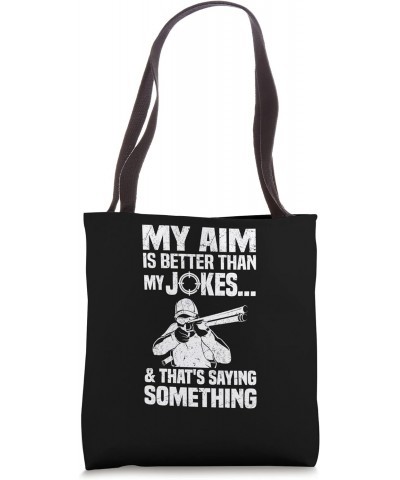 Funny Trap Shooting Tote Bag $12.56 Totes