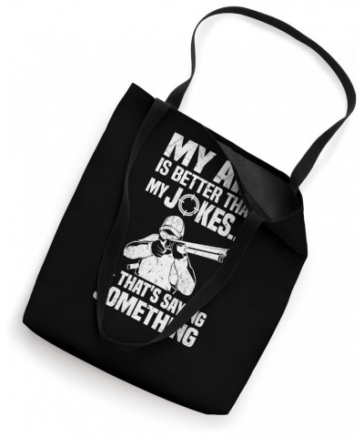 Funny Trap Shooting Tote Bag $12.56 Totes